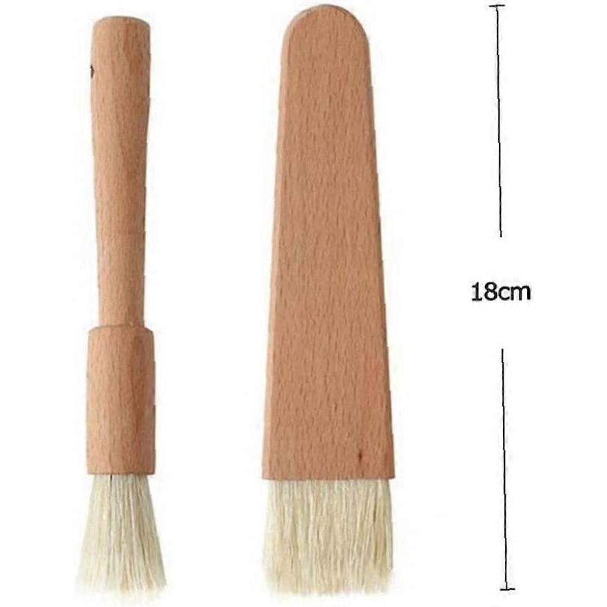 Wood Oil Brushes Brush Handle Grill Butter Kitchen Pastry Brush Cooking Honey Sauce Brush Bakeware