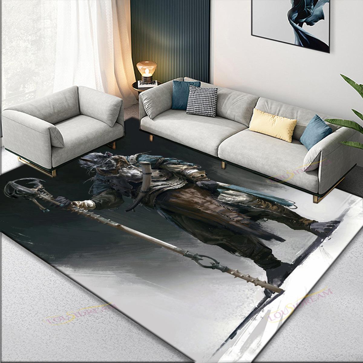 

1PC WuKong Loop Pile Modern Dirty Resistant Washable Wipeable Waterproof Care Free Floor Mat 50x80cm светло-серый