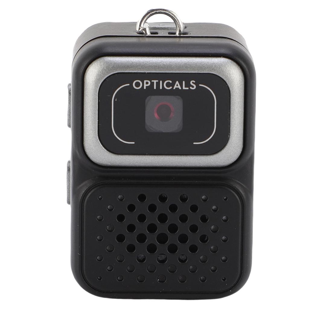 Keychain Camera 1080P Full HD Portable Retro Digital Camera Compact Tiny Pocket Camera for Travel Study Recording Black