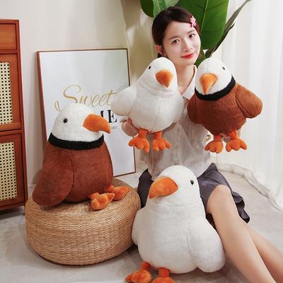 Cute Cute Eagle Doll Plush Toy Bird Sea Eagle Doll Home Pillow Ornament Boy Doll