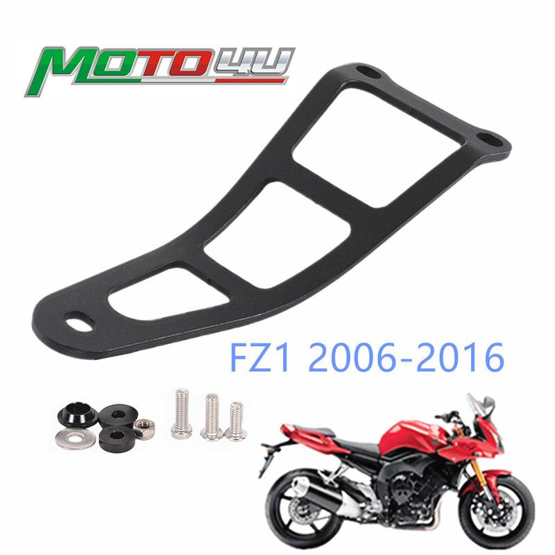 Motorcycle Aluminum Exhaust Hanger Bracket Muffler Exhaust Hanger Holder Modification 1PC For Yamaha FZ1 2006-2016 FZ8 2011 2012