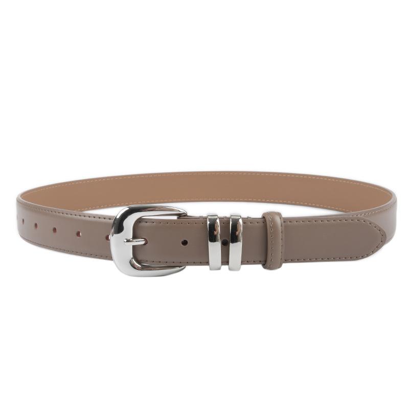 Premium Women'S Decorative Cowhide Women'S Genuine Leather Women'S Belt Casual Pants Jeans