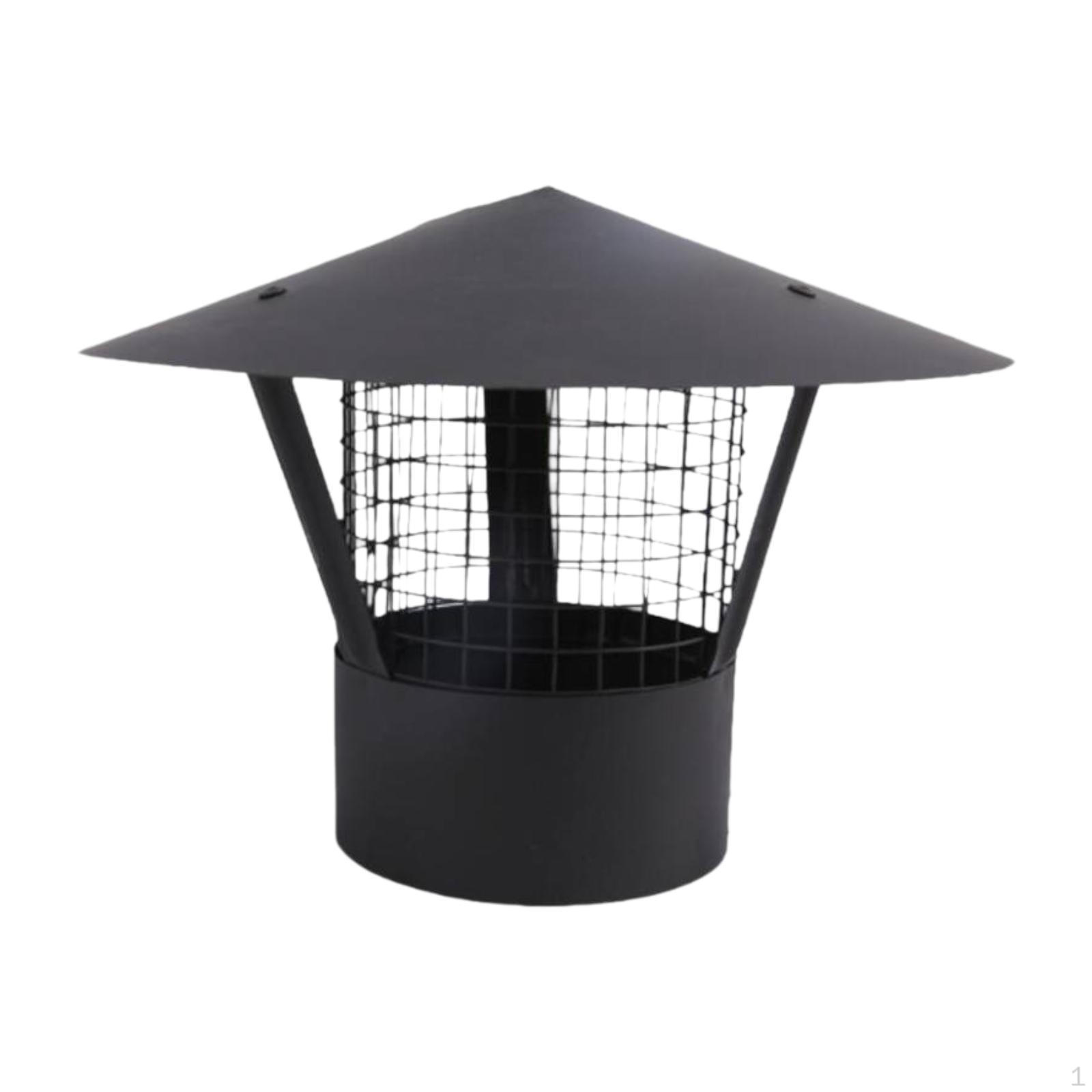 

Крышка для дымохода, защитное покрытие для камина, легкая дышащая вентиляция, вентиляционное отверстие на крыше Fit for 125mm Pipe