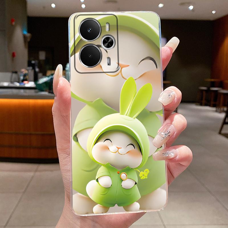 Hülle Für Realme 14 5G 14T 2025 Handyhülle Luxus Drache Niedlich Cool Jungen Mädchen Weiche Abdeckung Realme14 Realme14T Transparente Hüllen