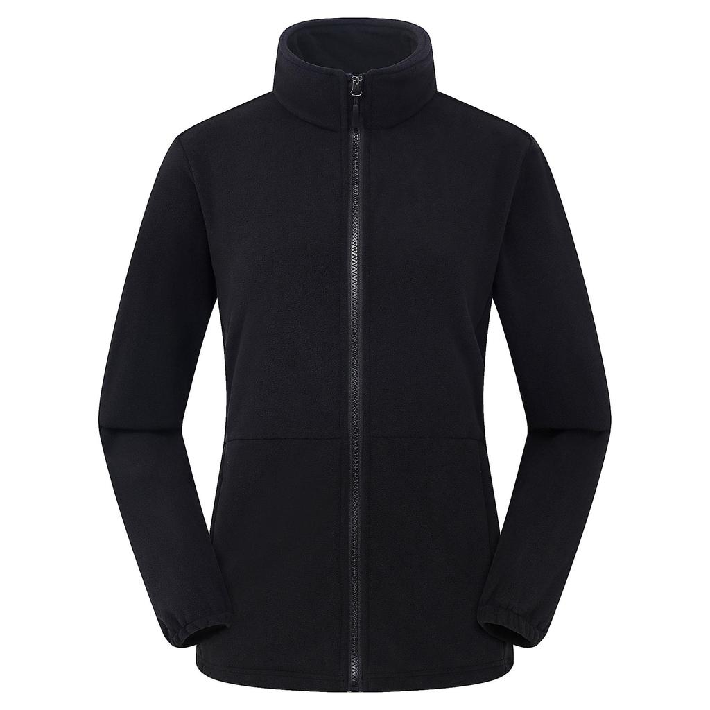 Women's Fleece Jacket Polar Fleece Jacket Outdoor Jacket Spring Autumn and Winter Double-sided Thickened Sweater Cardigan