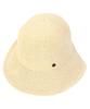 Yunibeosyeolkemiseuteuli Summer Ivory Logo Round Bonnet Hat