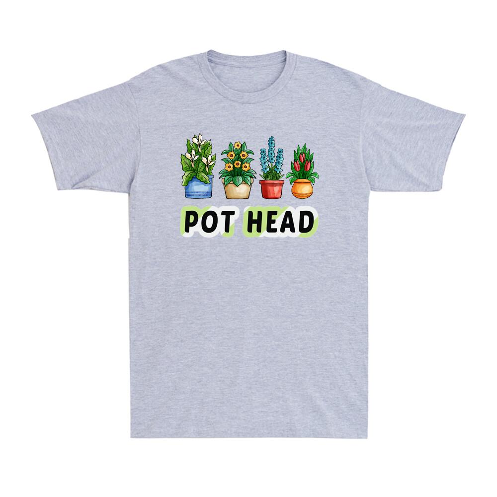 Pot Head Houseplant Appreciation Day Potted Plant Gardener Gift Unisexs TShirt