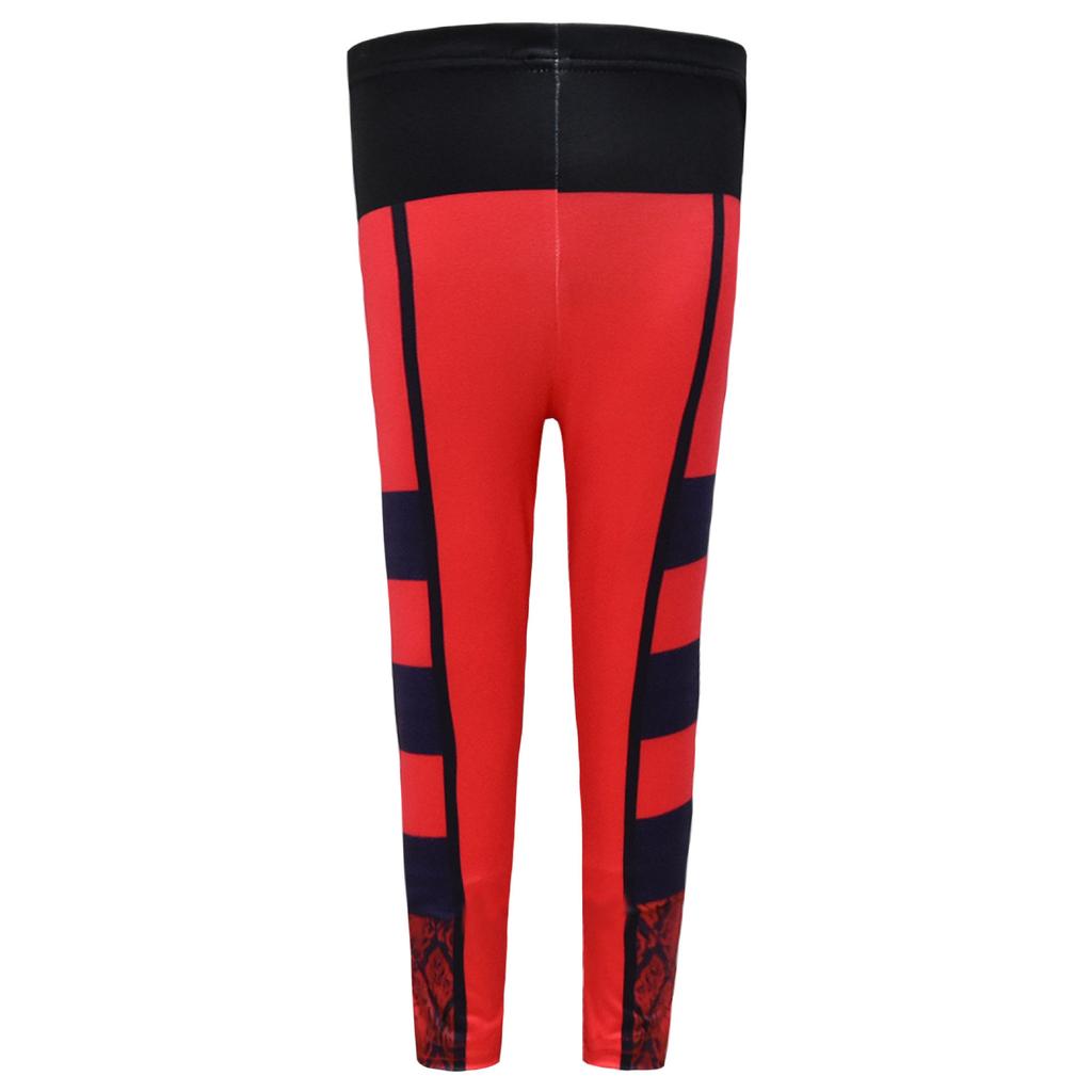 Cartoon Digital Printing Clothing, Middle-Aged And Older Children'S Feifei Sleeve Dress + Pants + Bag 2635