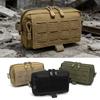 Зовнішня тактична поясна сумка EDC з системою Molle, Медична аптечка, Набір інструментів для виживання EDC, Поясна сумка, Спортивна сумка для полювання