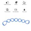 Multifunction Yoga Stretch Belt 7 Ring Fitness Rope Band  Arm Workout