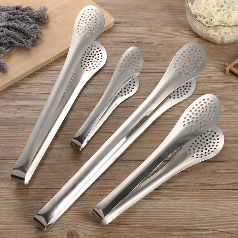 ZISIZ Stainless Steel Food Tongs