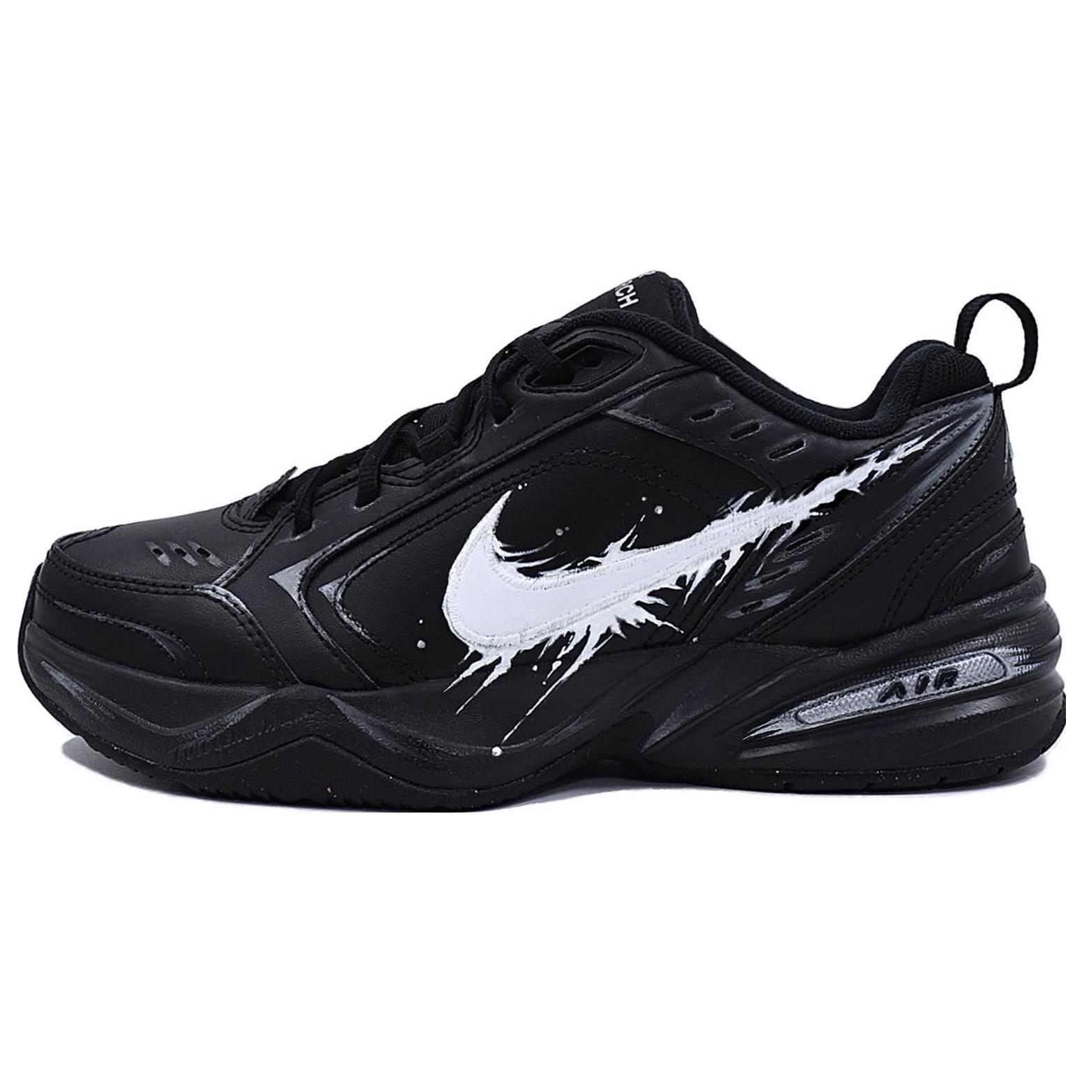

Nike Air Monarch 4 Низкие Массивные Кроссовки Унисекс Обсидиан Черный Серебристый 415445-001(Team25-XSC) 40.5