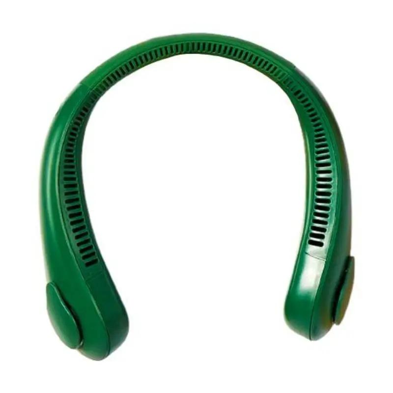 Tragbarer Nackenventilator, Blattloser Elektrischer Ventilador, Leises Nackenband, Tragbarer Kühlender Hängeventilator für Sport Camping