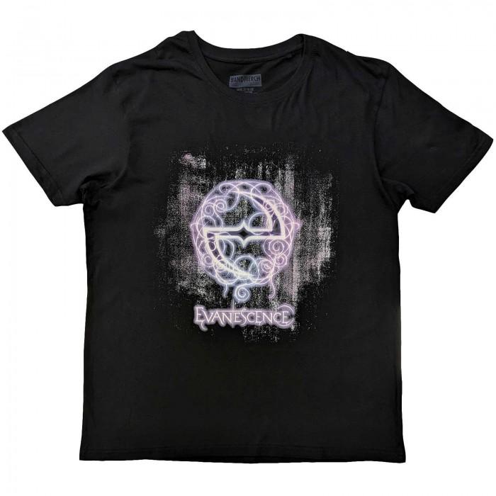 Camiseta Evanescence Unissex Adulto Quer S preto