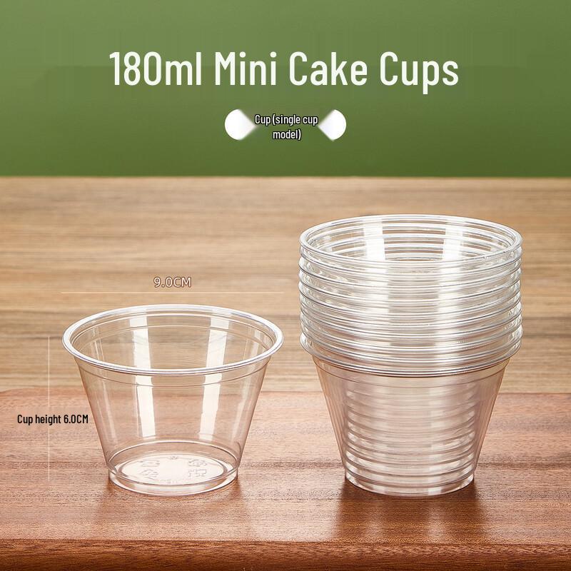 Disposable 180ml Mini Dessert Cups