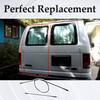 Rear Left Cargo Door Upper & Lower Latch Release Cables Compatible With Ford E-150 E-250 E-350 1992- E-450 2002- Club Wagon Super Duty Replace#