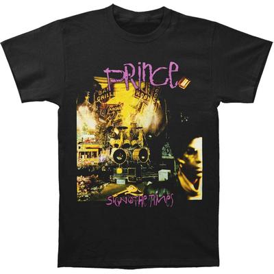 Men's Prince Sign of the Times Black T-shirt Black