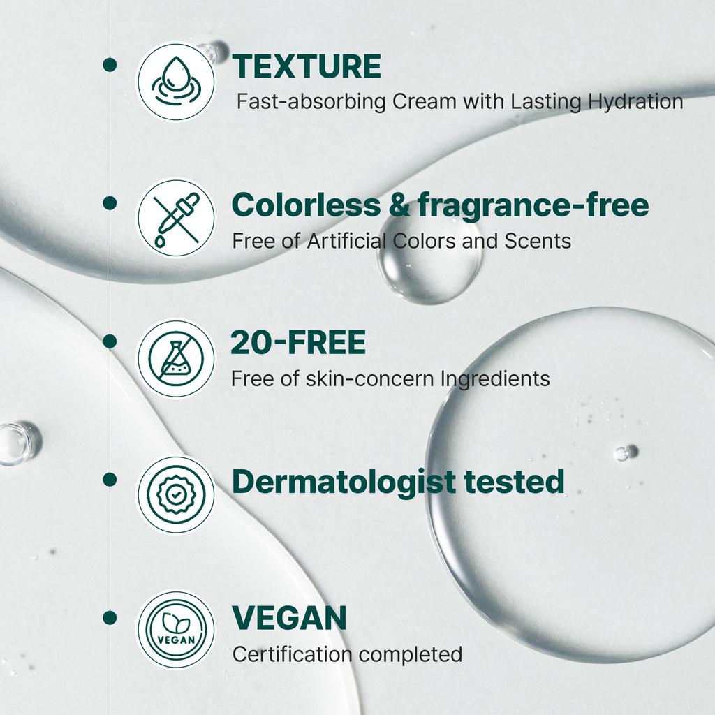 Nine Cream 50ml Mugwort Soothing Emulsion for and Rough Skin Dr.twentyproject (9 Creams) Sensitive, Dry,