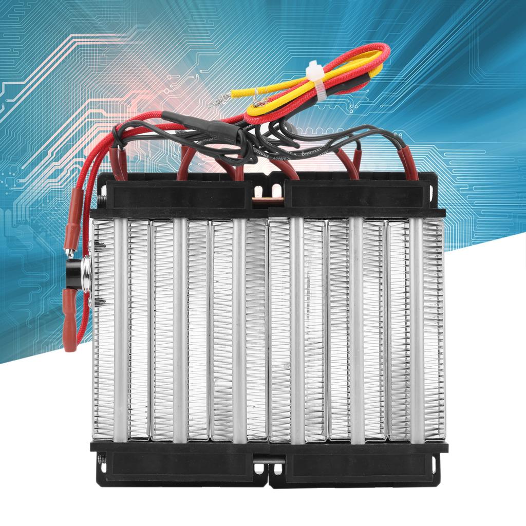 Insulated PTC Heater Electric Ceramic Thermostatic Safety Heating Parts 1700W AC 220V