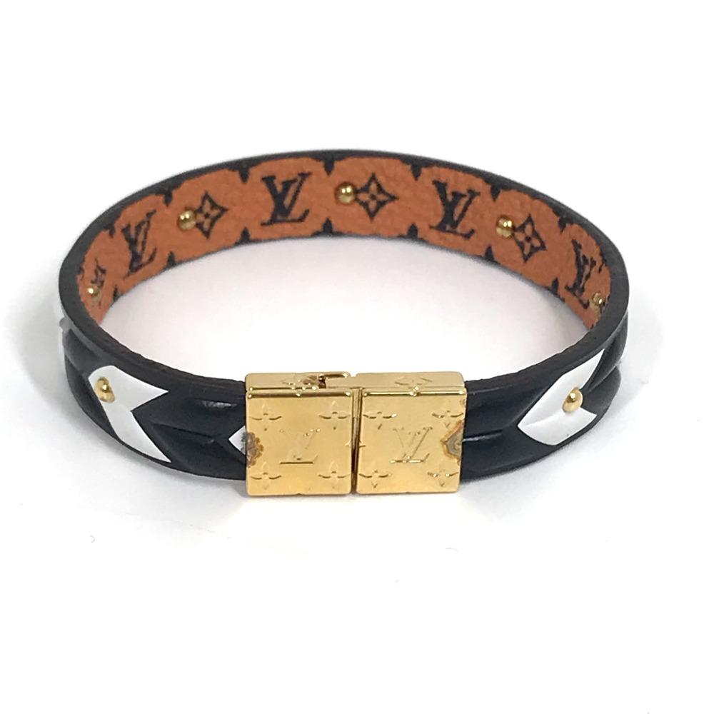 Louis Vuitton M6774F Monogram Bracelet LV Crafty Reversible Accessories Bracelet