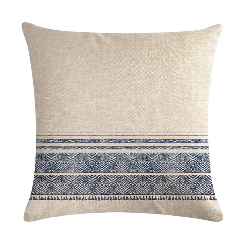 chambray pillow cover