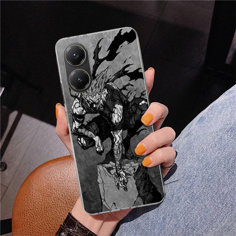 One P-Punch-Man Garou Phone Case For Xiaomi Poco X7 X6 X5 Pro F7 Ultra Redmi 15C 15 13C 13 12C 12 10 10A 10C 9 9A 9C 9T Cover Po