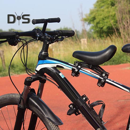 1 Set Kids Bike Seat Front Mounted Bike Seat Handlebar Foot Pedal Detachable Toddler Child Road Mountain Bicycle Front Seat Bike Accessories