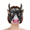 Cow Mask,Animal Masquerade Mask Cow Head Mask for Adult Kids Ox-Head Mask for Festival Cosplay Halloween Costumes