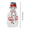 Christmas Figurine Artwork Gift Snowman Statue for Living Room Hotel Desktop 55 cm