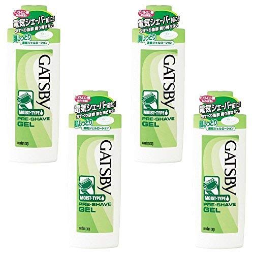 

MANDOM [Bulk Purchase] Gatsby Pre-Shave Gel 140ml (4 pieces)