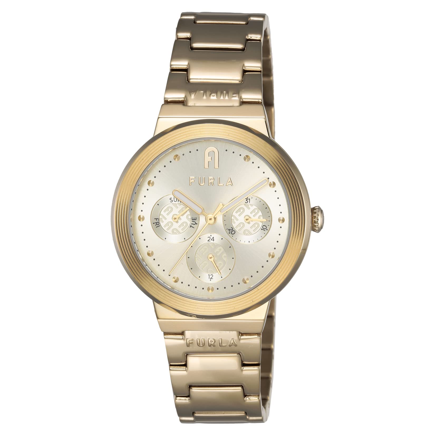 

Watch TORTONA Champagne Dial Stainless Steel Quartz 36MM Watch WW00040006L2 [Furla] Women s [Item]