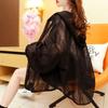 Summer Ice Silk Sunscreen Coat Female Lace All-match Thin Section Breathable Fried Street Sunscreen