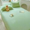 1.5m Single Bed Cotton Sheet & Pillowcase Set, Fitted for Dorms - Winter Edition