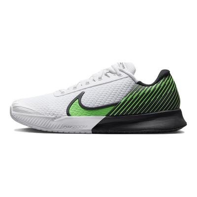 Court Air Zoom Vapor Pro 2 HC White Poison Green Men Sneakers Black DR6191-105
