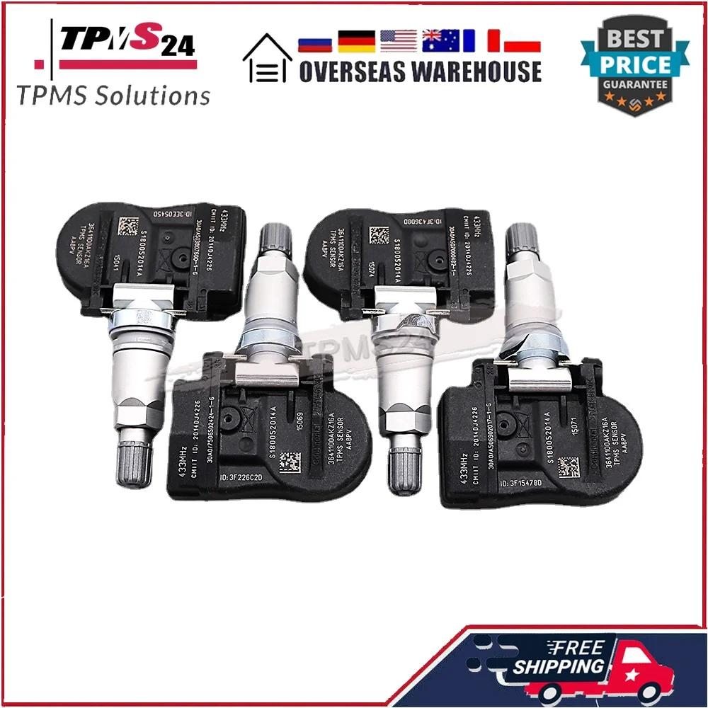 4PS Tyre Pressure Sensor For Great Wall Wingle5 Wall C50 Harvard H5 H6 433MHz TPMS SENSOR TIRE AIR PRESSURE SENSOR 3641100AKZ16A