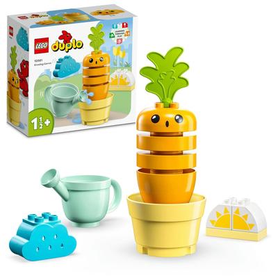 LEGO Duplo Πρώτο Duplo Ας Φυτέψουμε Καρότα 10981 Τουβλάκια Παιχνίδι Δώρο Βρέφος Μωρό Παιχνίδι Ρόλων Αγόρια Κορίτσια 1,5 Ετών και Άνω