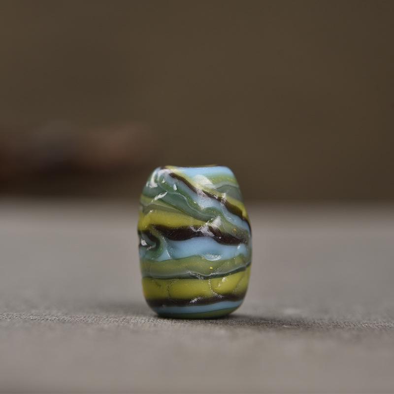 Handmade Vintage Colorful Glass Beads: Versatile Waist or Trade Beads Using Ancient African and West Asian Techniques