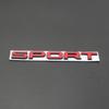 Car personalized modification car sticker metal sports car logo, sports version body sticker tail label scratches decorative sticker side label