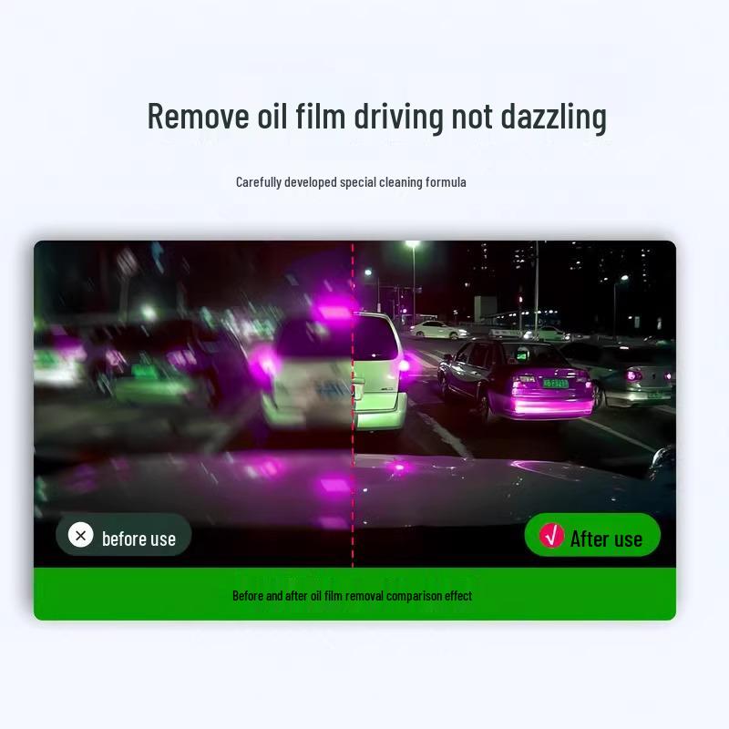 Rainproof Windshield Oil Film Cleaner & Water Spot Remover Concentrated Liquid
