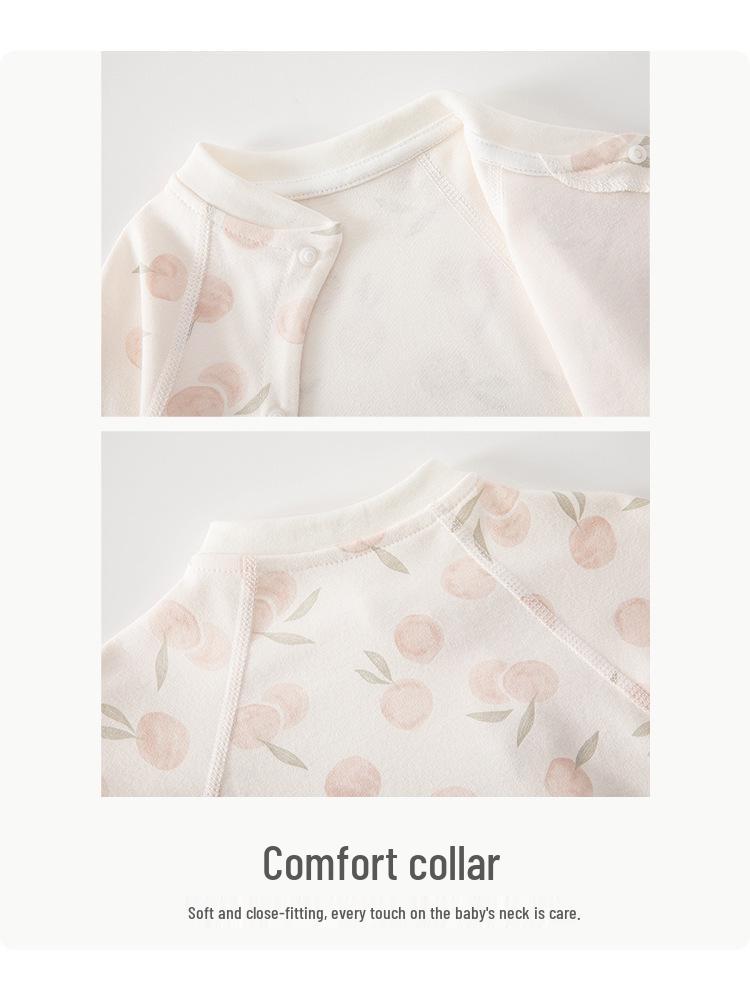 Pure Cotton Long Sleeve Baby Jumpsuit for Newborns and Toddlers - Spring, Autumn, Winter