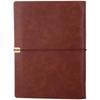 PU Leather Loose-leaf notebook 9*6.7 inch Notebook A5 Binding rope notebook  Office