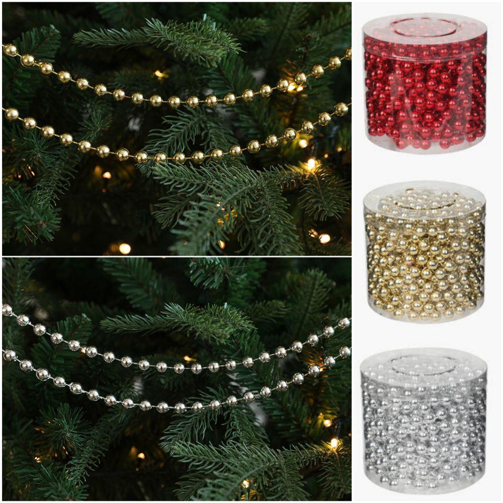 5M String Bead Chain Multicolor Hanging Decoration Creative Christmas Decoration  Indoor Decoration
