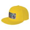 Fashion The Great Grey OrnaUnisext Flat Brim Sun Hat  Portable Summer Cap
