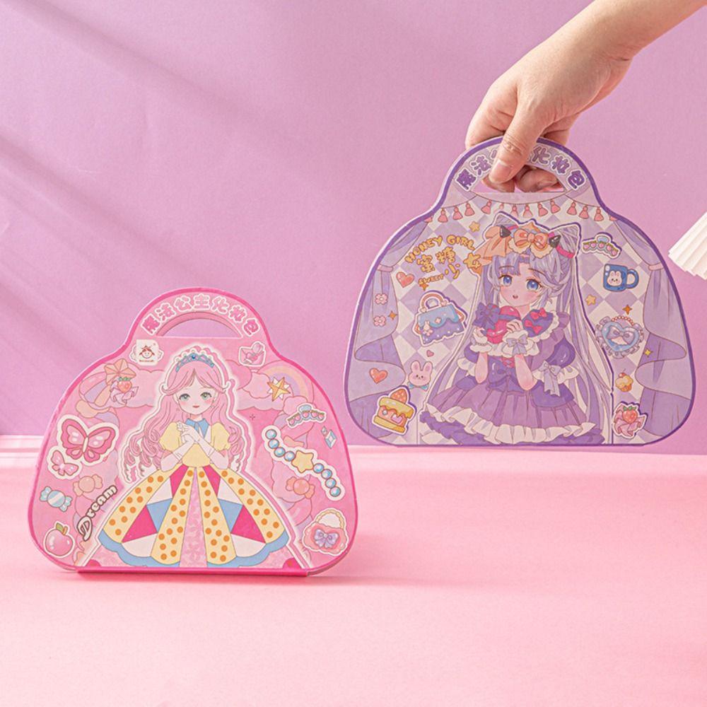 Album Journal Make Your Own Princess Sticker DIY Scrapbooking Princess Dress Up Sticker  Student