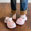 CH1610 cute thick-soled hole shoes for women's outer wear 2025 new beach non-slip bag head cool slippers for women's summer