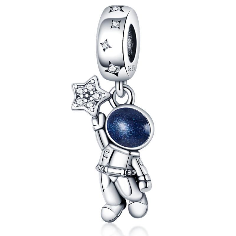 925 Silver Ocean Series Turtle Crab Charm Beads for 3mm Bracelet DIY Jewelry Making 100% Authentic