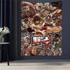 Anime Baki The GGrappler Colorful Tapestry Wall Hanging Hanging Tarot Hippie Wall Rugs Dorm Wall Art Decor