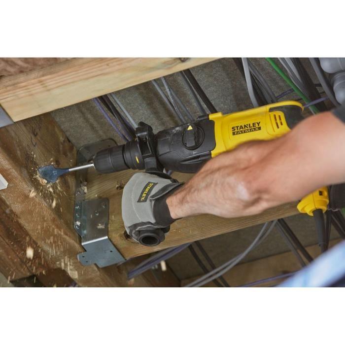 Perforateur filaire SDS+ - 800W 2J - STANLEY FATMAX V20 - SFMEH210K-QS - avec accessoires