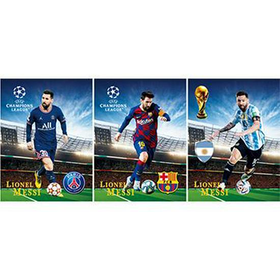 European & American 3D Stereo Sports Poster: Gradient Naked Eye Lenticular Art