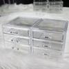 Transparent Dustproof Makeup Organizer with Drawers